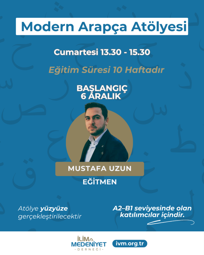 Arapça Atölyesi (Yüz Yüze)